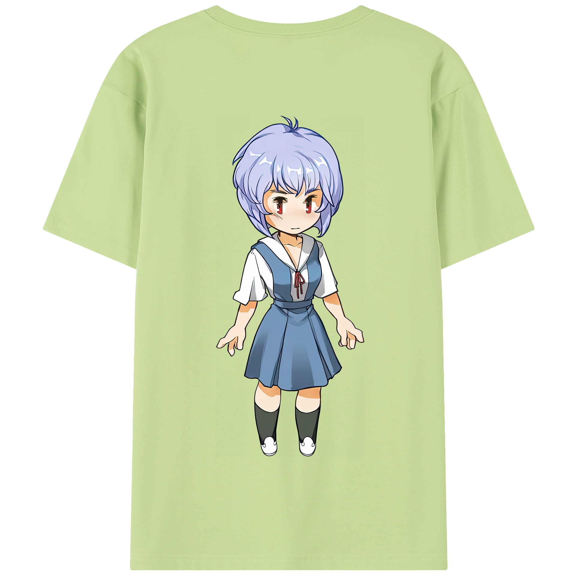 （画像用） EVA 新世紀エヴァンゲリオン 綿100％半袖Tシャツ（背面プリント）